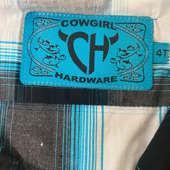 Cowgirl‎ Hardware Rodeo Shirt 4T - Picture 3 of 4